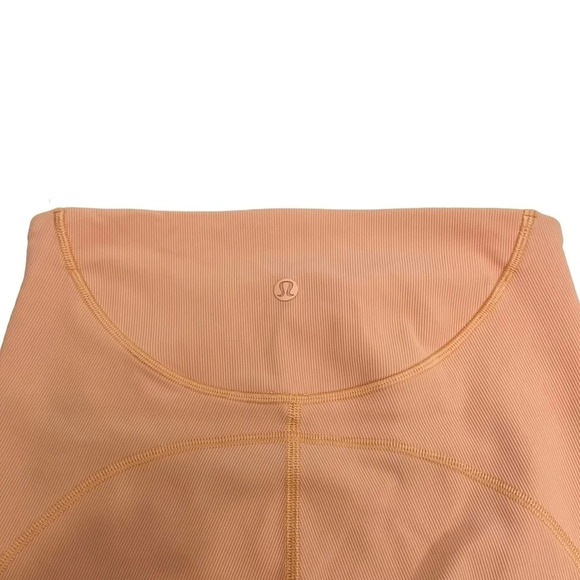 Lululemon Ribbed Contoured High-Rise Short 8"
Malibu Peach Women’s Size 4 - Picture 7 of 11